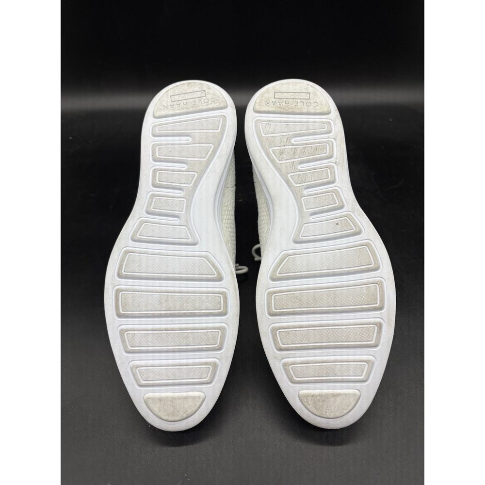 Cole Haan Women 5.5 B Grand Stitchlite Wingtip Oxford White Knit Shoes W11514 - Picture 7 of 7